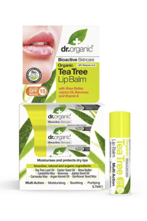 Dr Organic Tea Tree Lip Balm 5.7ml